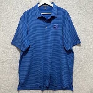 Peter Millar Men's‎ Polo Golf Shirt Size XL Summer Comfort Embroidered Biltmore